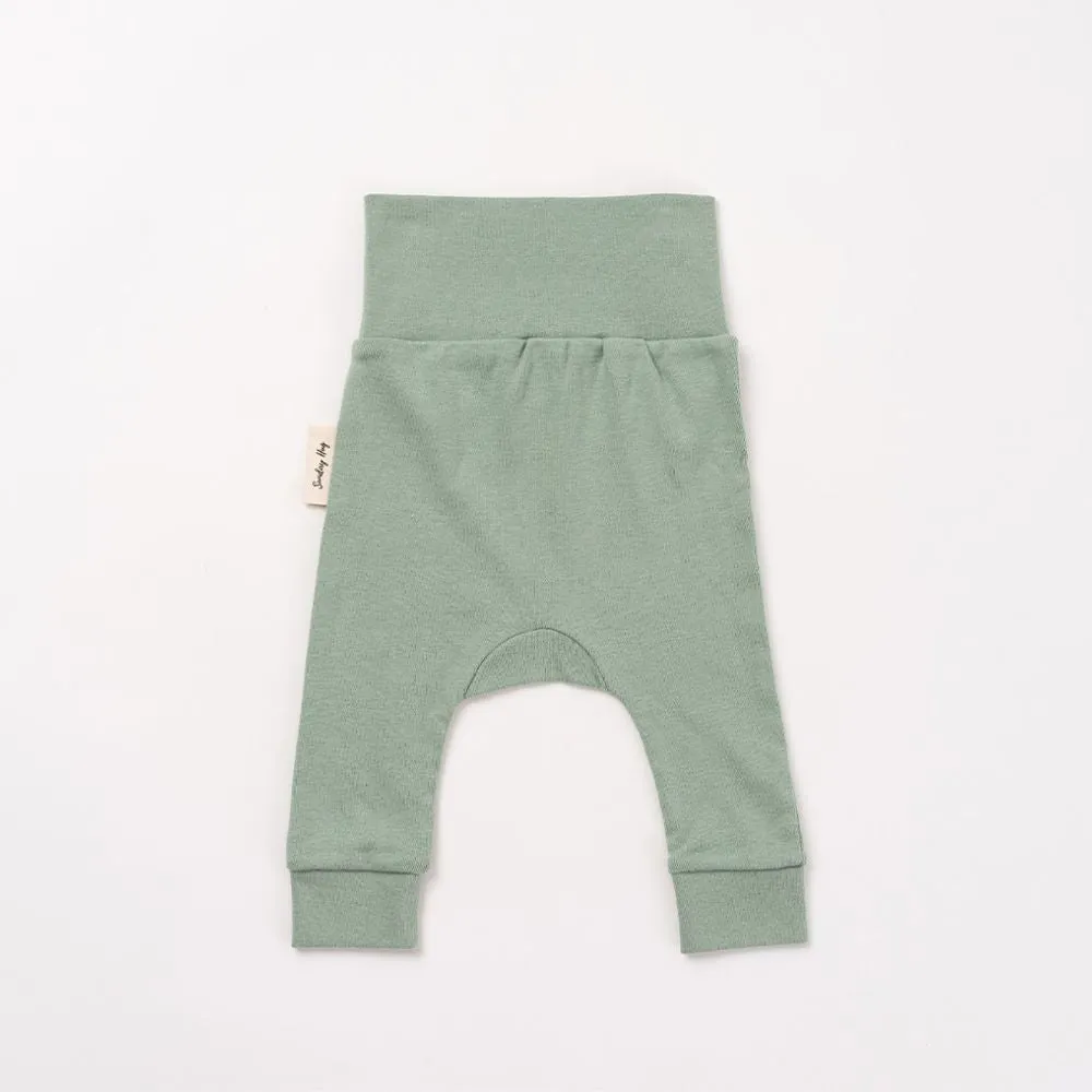 Baby Jogger Pants in Jade Green
