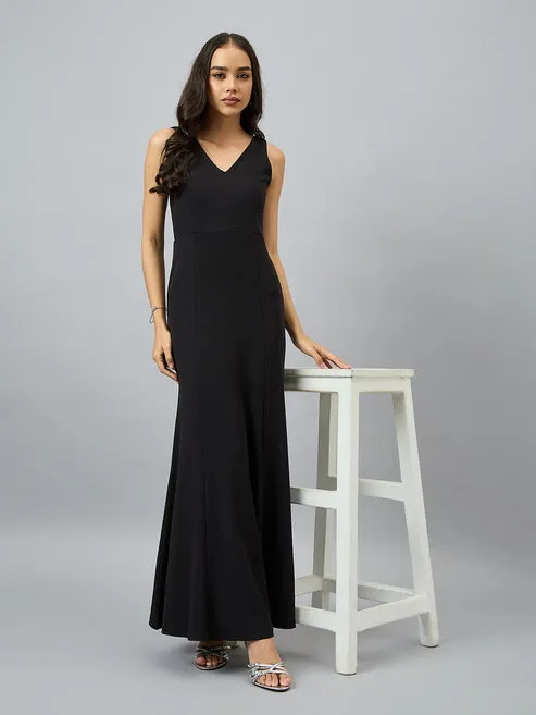 Black Radiance Maxi Dress