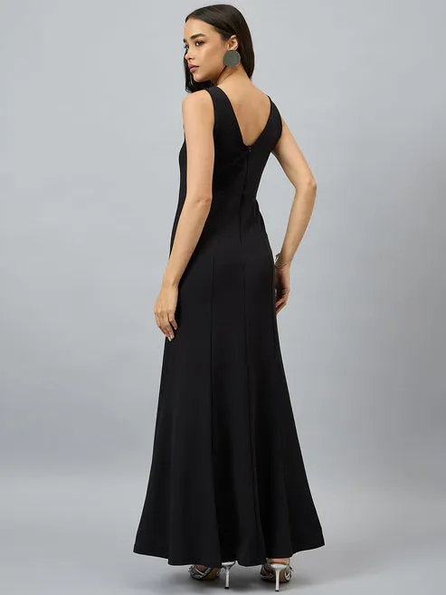 Black Radiance Maxi Dress