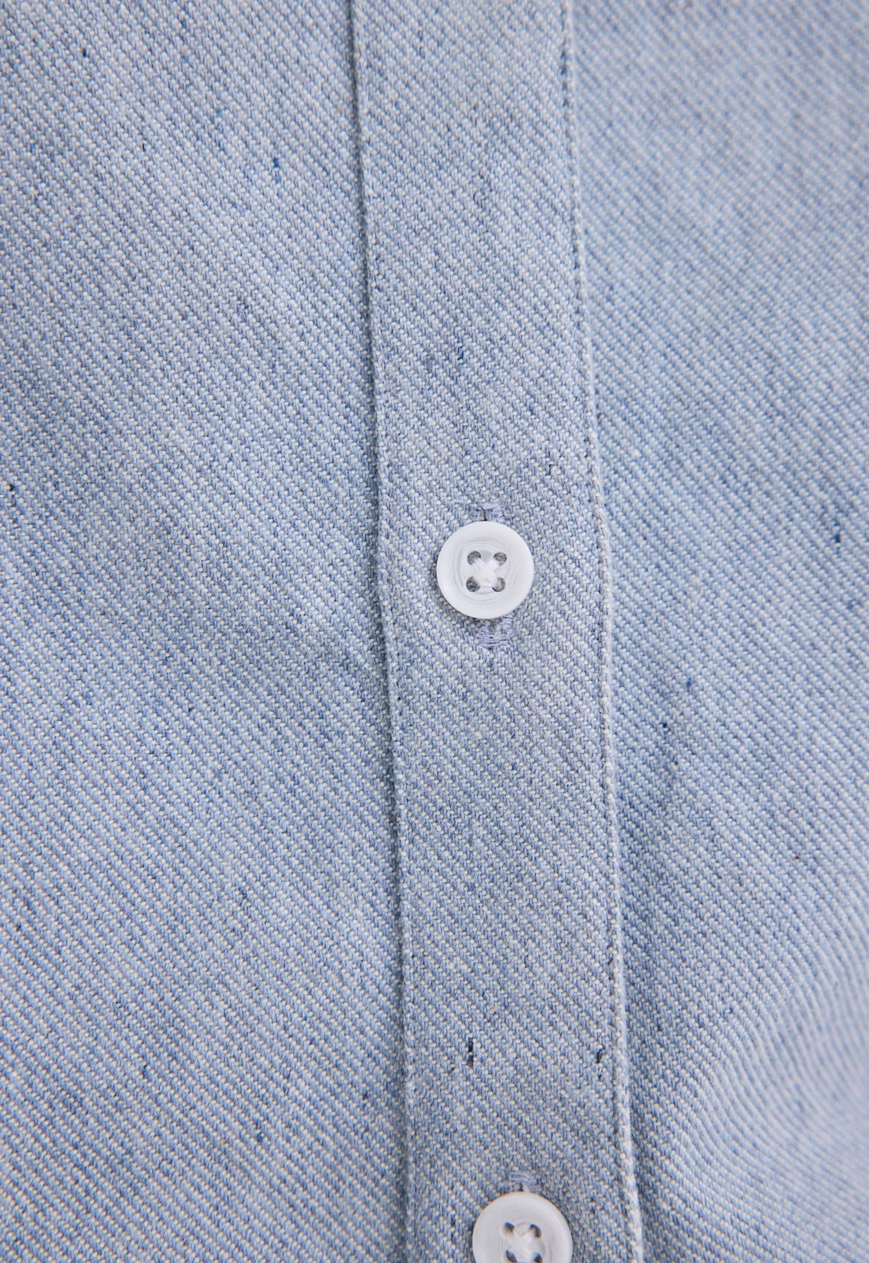 Driver Denim Shirt - Bream Blue