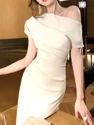 Elegant Vintage-Inspired Bodycon Midi Vestidos Party Dress for Women