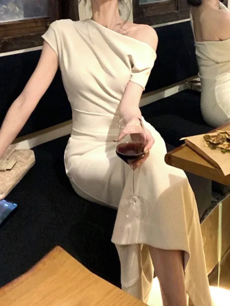Elegant Vintage-Inspired Bodycon Midi Vestidos Party Dress for Women