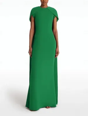 Formal Train Sleeveless Jewel Neck Stretch Crepe with Bow(s) Evening Gown Elegant Dress