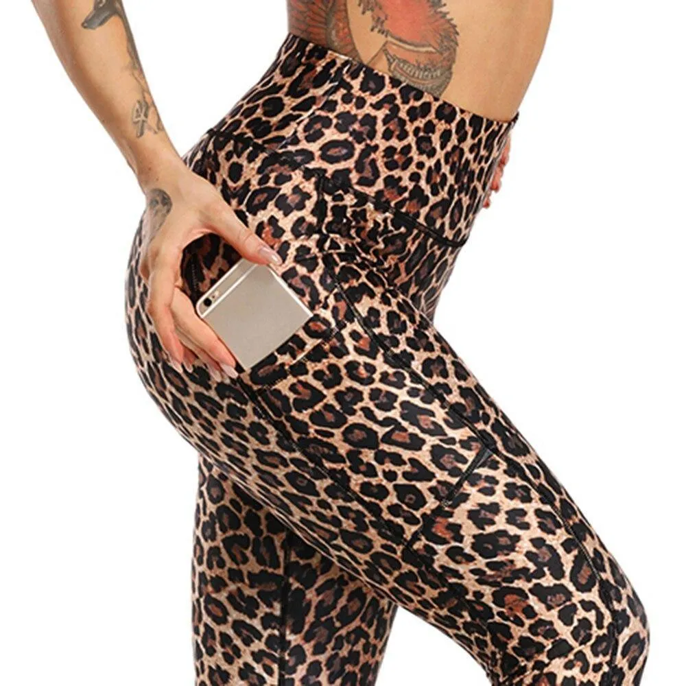 High Waist Yoga Pants With Pockets