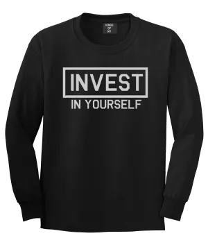 Invest In Yourself Mens Long Sleeve T-Shirt