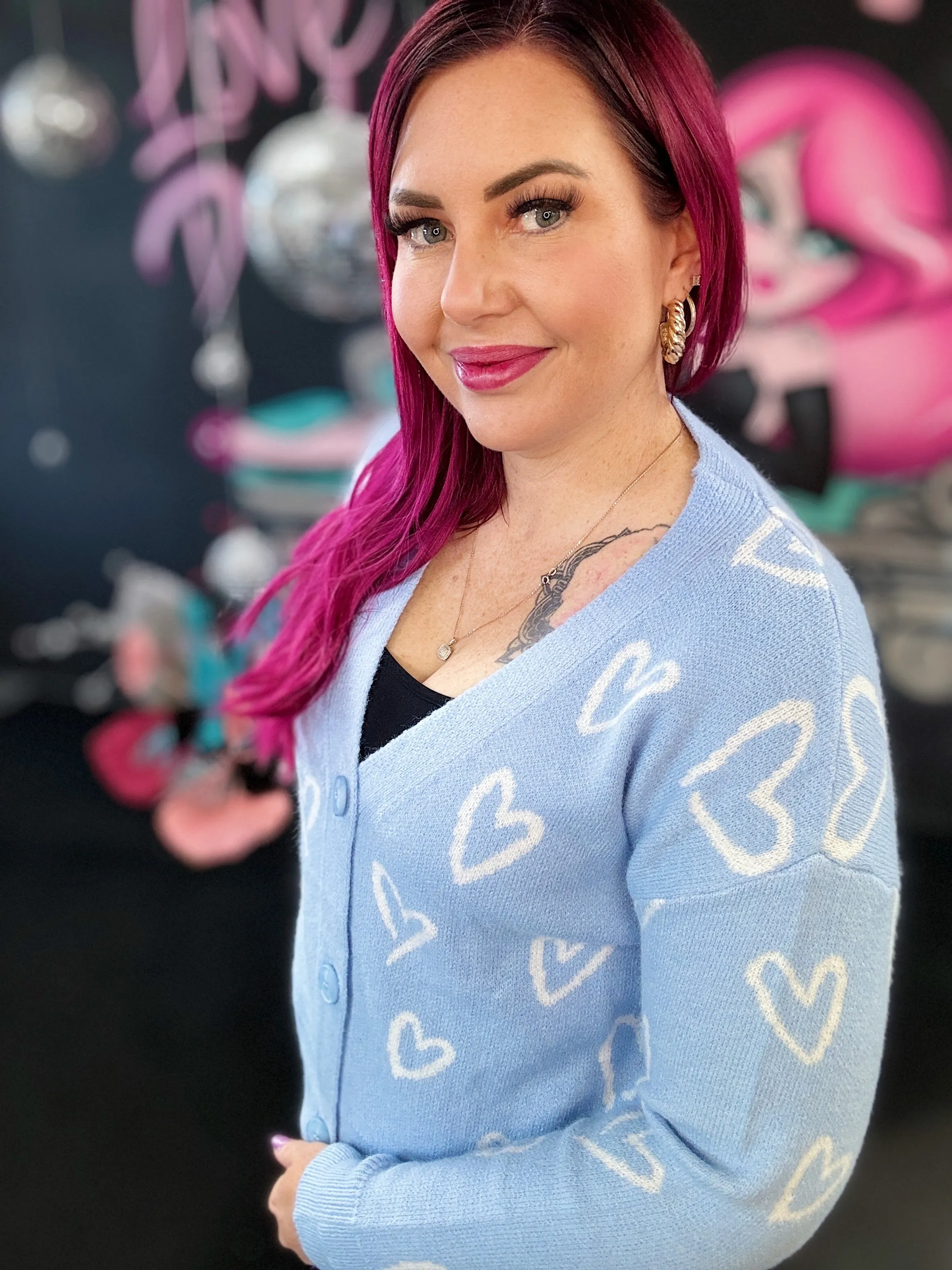 Ishyn Cardigan - Blue