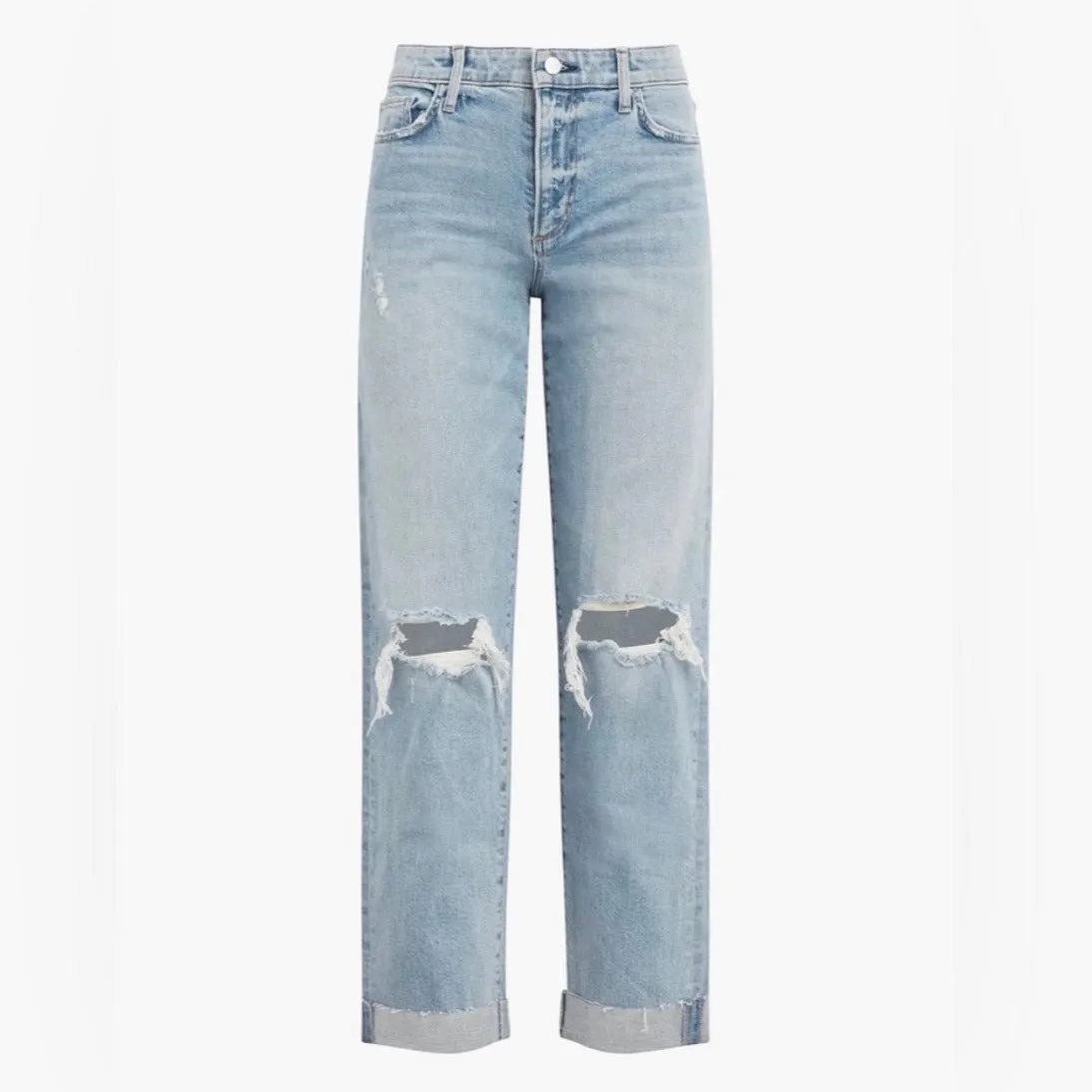 Joe's Jeans Niki Midrise Boyfriend Distressed Jean