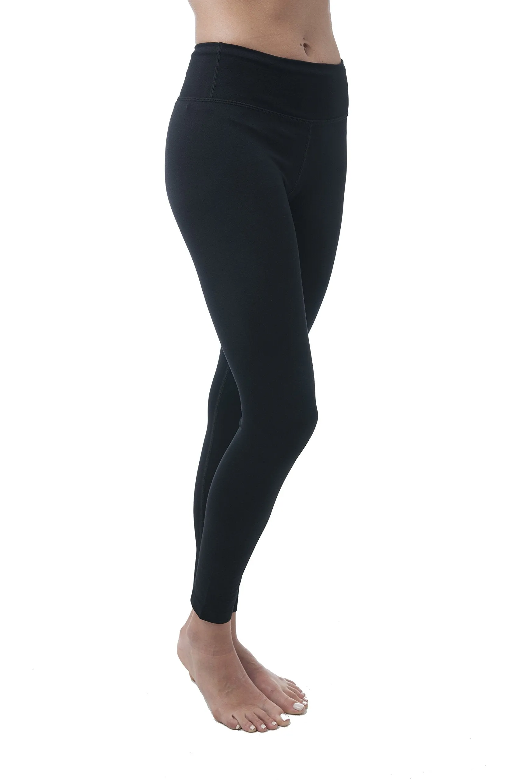 Khanomak Long Athletic Active Wear Gym Basic Yoga Work Out Pants Leggings