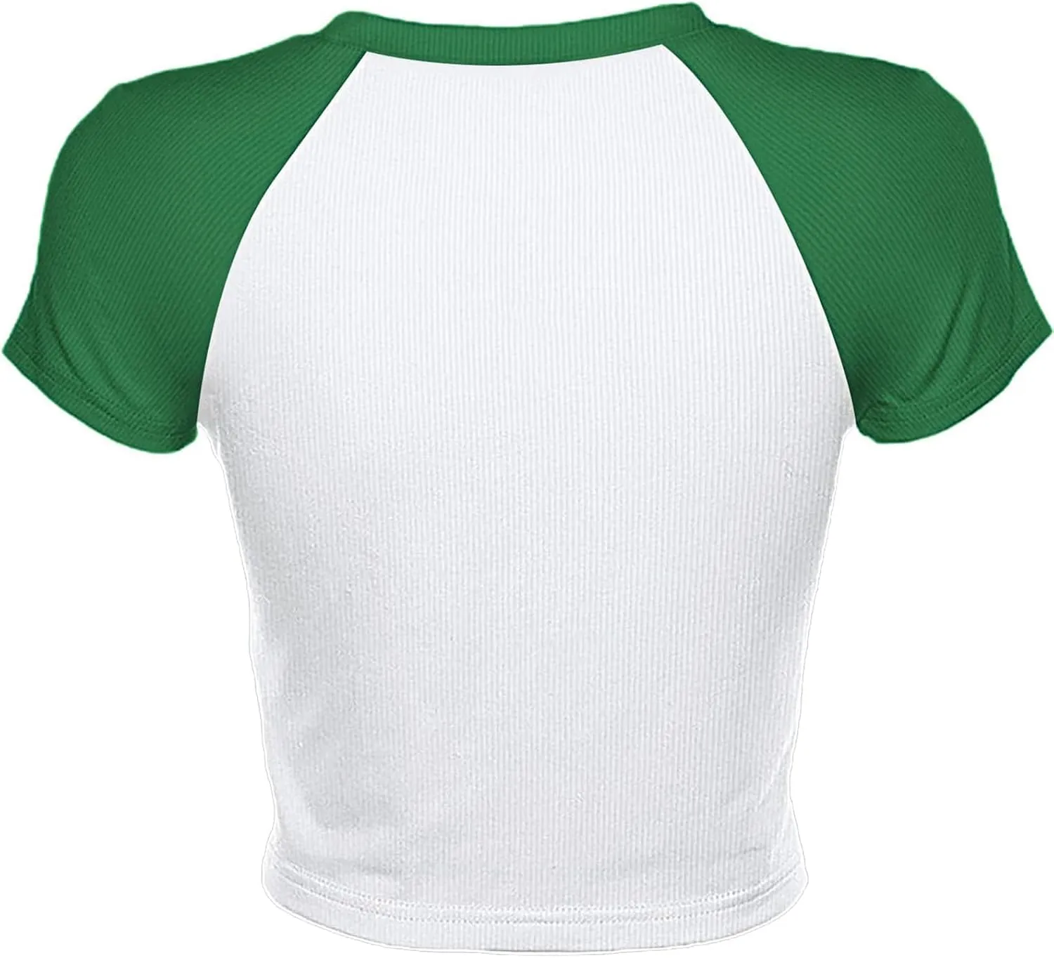 LovelyWholesale Women Graphic Crop Tops Letter Print Short Sleeve Tee Summer Sexy T Shirt