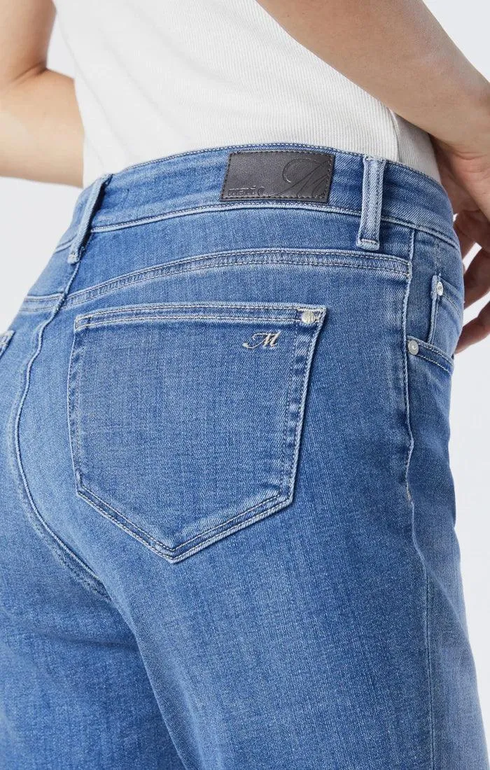 Mavi Women's Kathleen Mid Blue Jeans