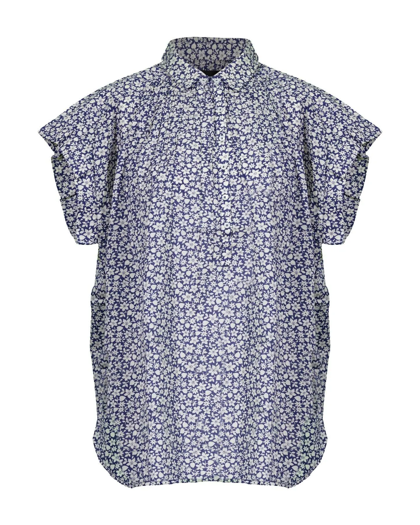 Normandy Floral Print Blouse