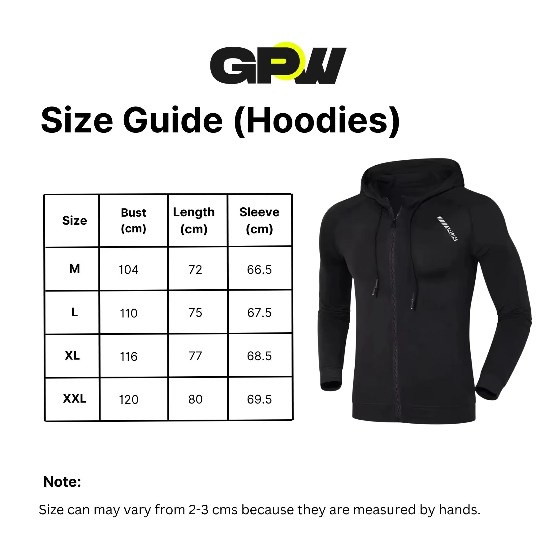 Plain Cotton Activewear Long Sleeve Slim Fit Men's Hooded Shirt