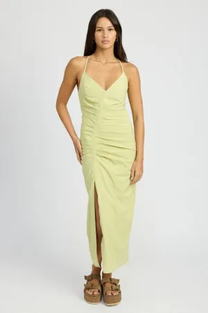 Satin Maxi Dress