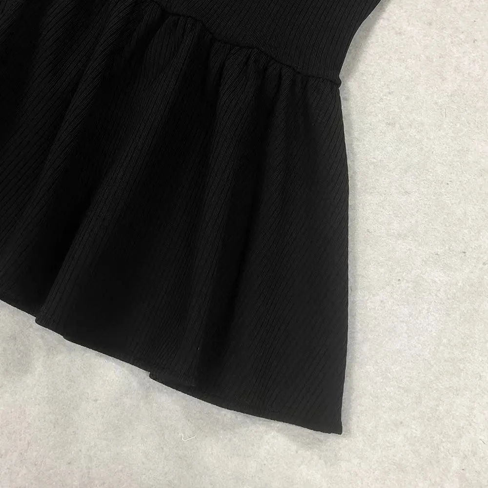 Trend4us Off-Shoulder Bow Mermaid Midi Dress