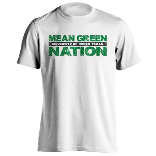 University of North Texas UNT Mean Green Nation Short Sleeve T-Shirt
