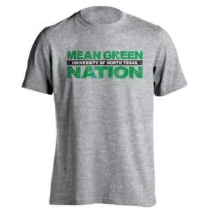 University of North Texas UNT Mean Green Nation Short Sleeve T-Shirt