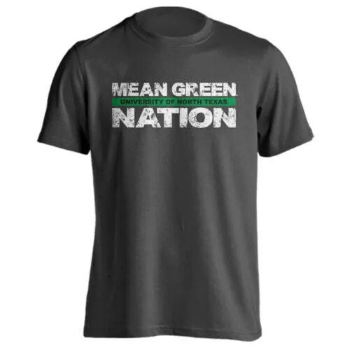 University of North Texas UNT Mean Green Nation Short Sleeve T-Shirt