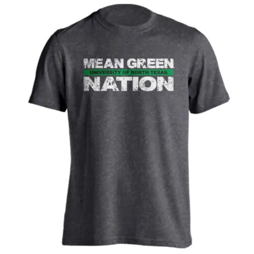 University of North Texas UNT Mean Green Nation Short Sleeve T-Shirt